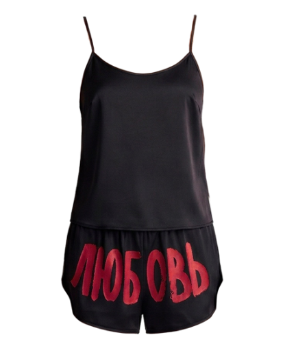 Пижама короткая